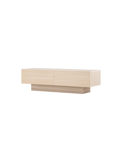 TV-bänk Cuenca, 160 cm, Vitlaserad