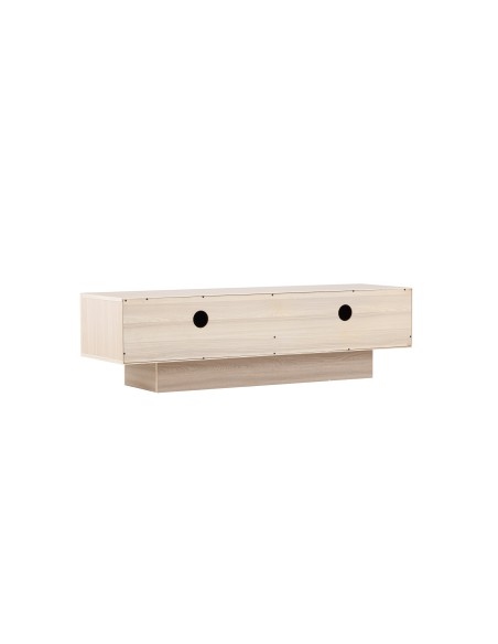TV-bänk Cuenca, 160 cm, Vitlaserad