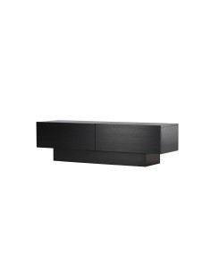 TV-bänk Cuenca, 160 cm, Svart 2