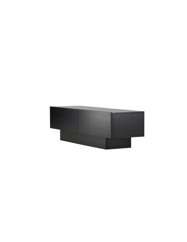 TV-bänk Cuenca, 160 cm, Svart