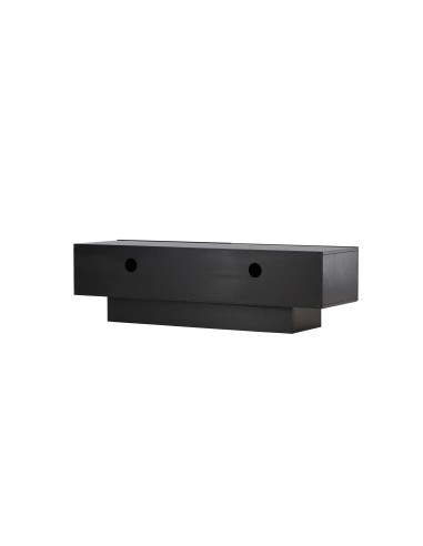 TV-bänk Cuenca, 160 cm, Svart