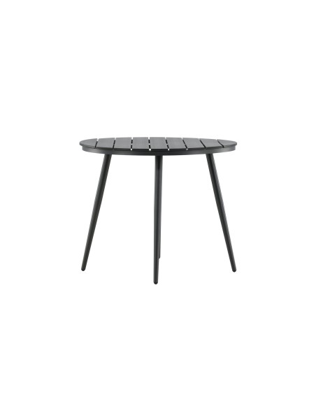 Runt matbord Break, Ø90 cm, Svart