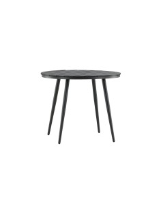 Runt matbord Break, Ø90 cm, Svart 2
