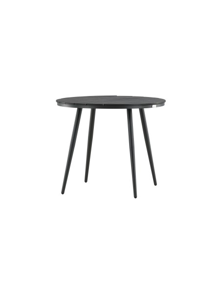 Runt matbord Break, Ø90 cm, Svart