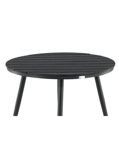 Runt matbord Break, Ø90 cm, Svart
