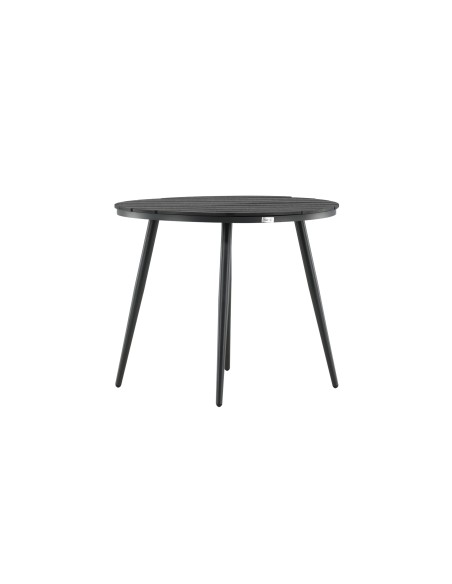Runt matbord Break, Ø90 cm, Svart