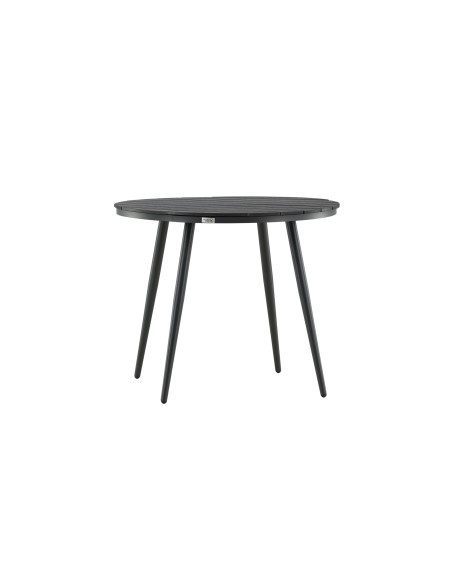 Runt matbord Break, Ø90 cm, Svart