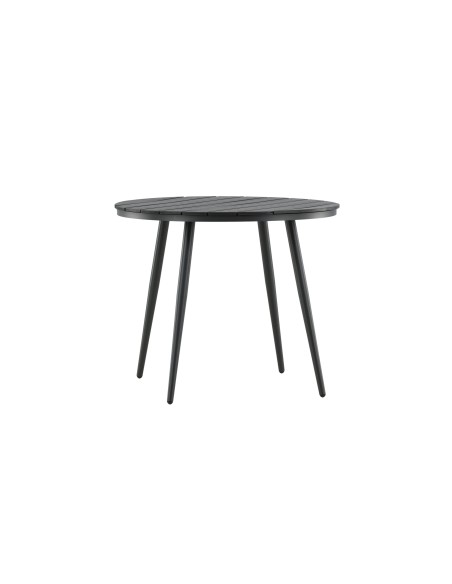 Runt matbord Break, Ø90 cm, Svart