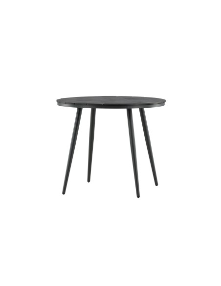 Runt matbord Break, Ø90 cm, Svart