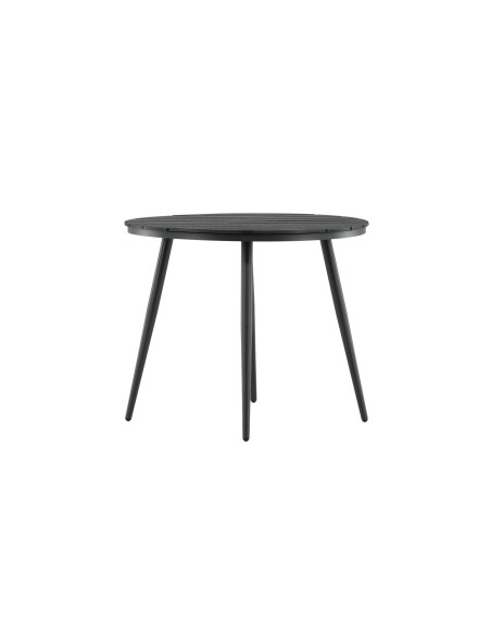Runt matbord Break, Ø90 cm, Svart