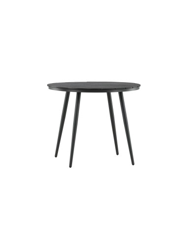 Runt matbord Break, Ø90 cm, Svart