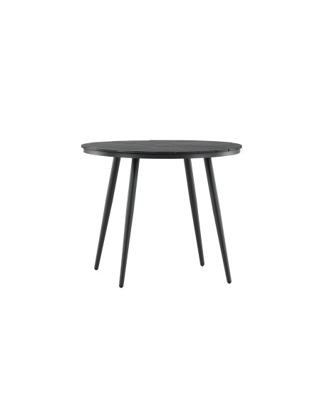 Runt matbord Break, Ø90 cm, Svart