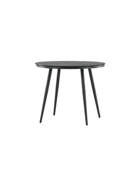 Runt matbord Break, Ø90 cm, Svart