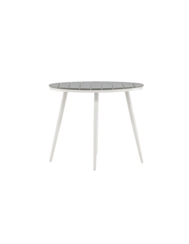 Runt matbord Break, Ø90 cm, Grå