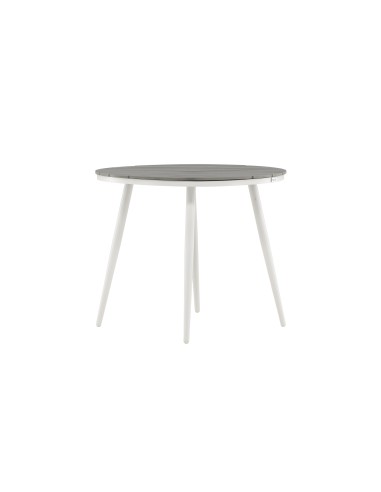 Runt matbord Break, Ø90 cm, Grå