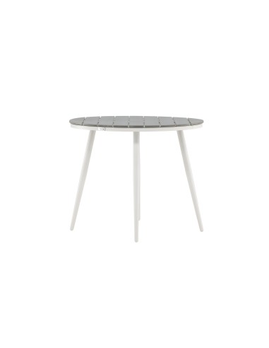 Runt matbord Break, Ø90 cm, Grå