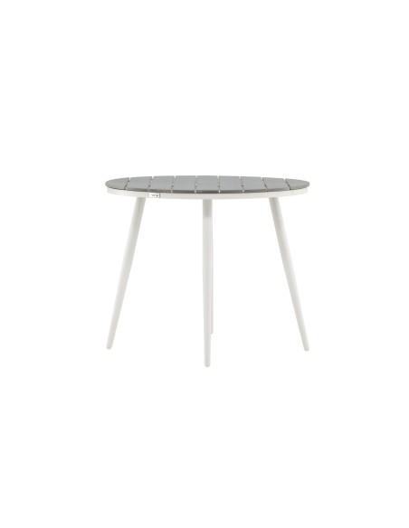 Runt matbord Break, Ø90 cm, Grå