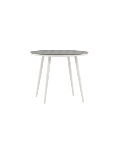 Runt matbord Break, Ø90 cm, Grå