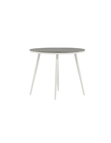 Runt matbord Break, Ø90 cm, Grå