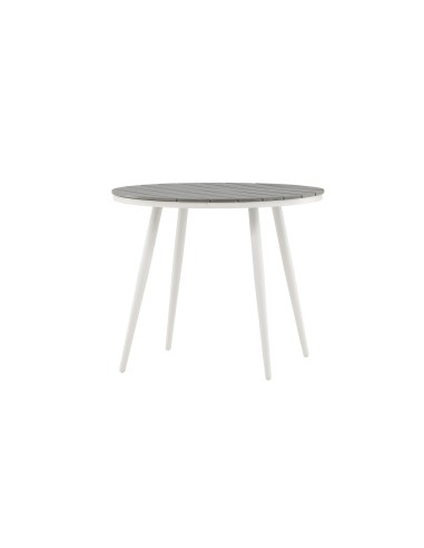 Runt matbord Break, Ø90 cm, Grå