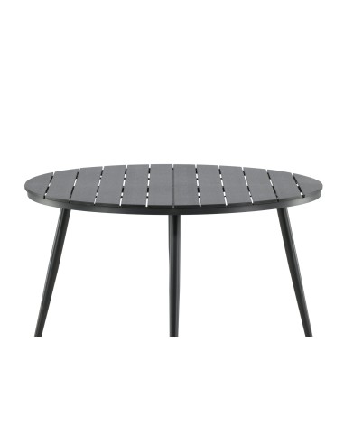 Runt matbord Break, Ø120 cm, Svart