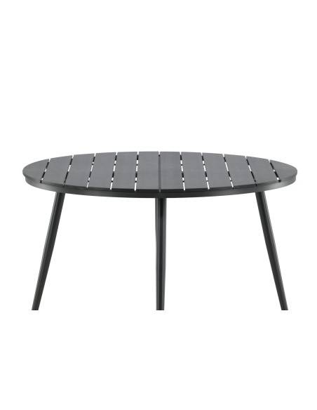 Runt matbord Break, Ø120 cm, Svart