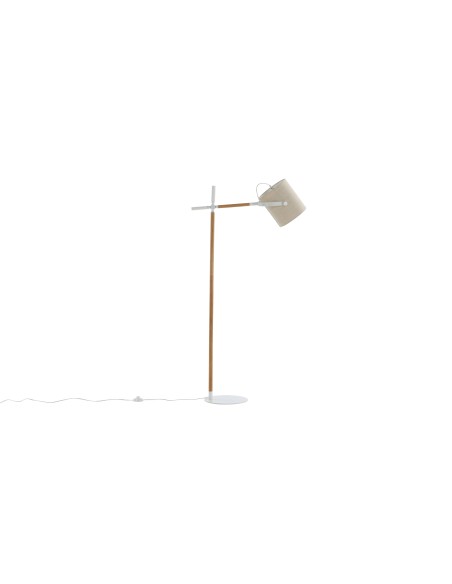 Golvlampa Dennis, Beige