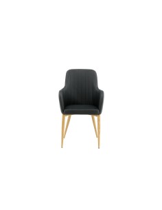 Matstol Comfort, Svart/Natur 2