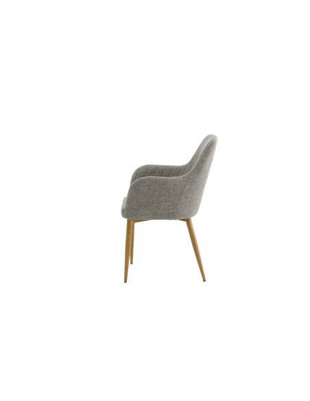 Matstol Comfort, Grå/Natur