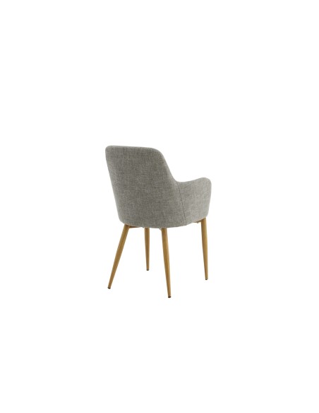 Matstol Comfort, Grå/Natur