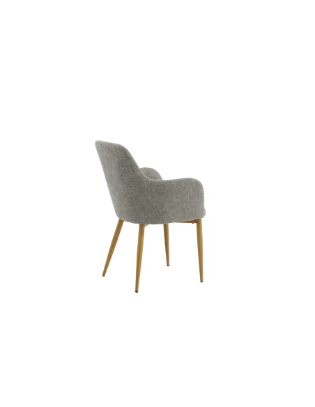 Matstol Comfort, Grå/Natur