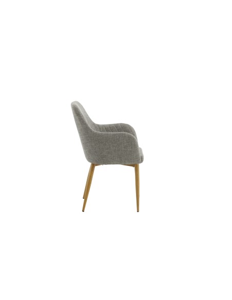 Matstol Comfort, Grå/Natur