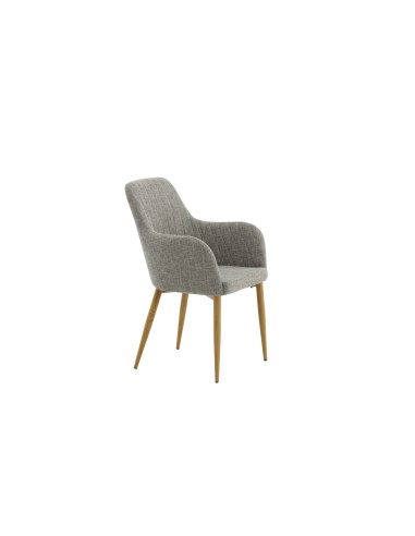 Matstol Comfort, Grå/Natur