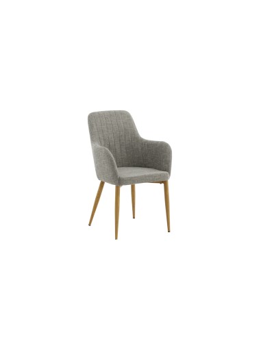 Matstol Comfort, Grå/Natur