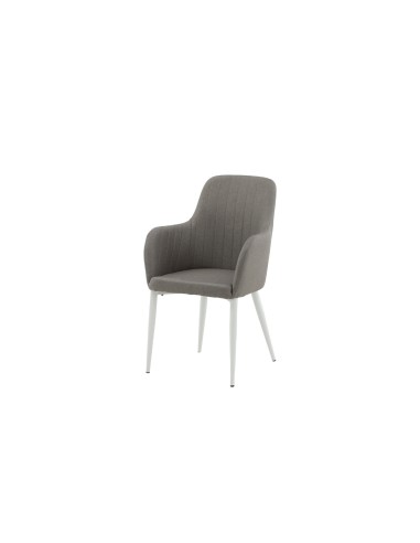 Matstol Comfort, Grå/Vit