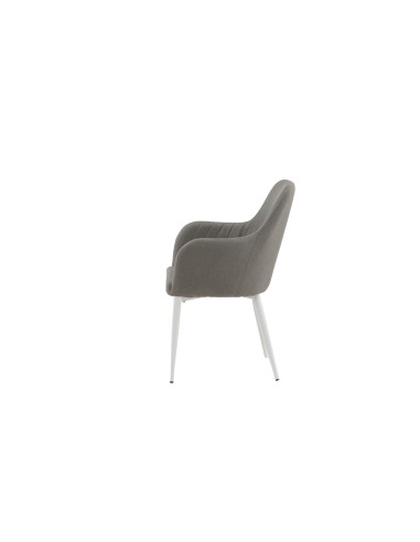 Matstol Comfort, Grå/Vit
