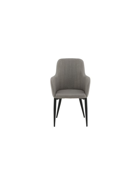 Matstol Comfort, Grå/Svart