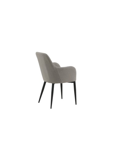 Matstol Comfort, Grå/Svart