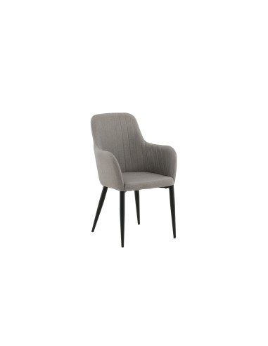 Matstol Comfort, Grå/Svart