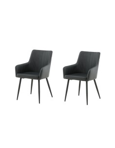 Matstol Comfort, Svart 2