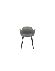 Matstol Comfort, Grå/Svart 2
