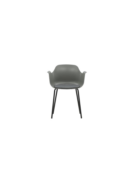 Matstol Comfort, Grå/Svart