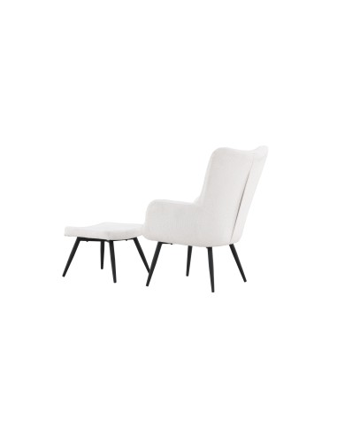 Fåtölj Como, 72 × 78 cm, Vit