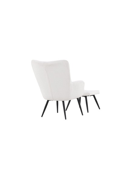 Fåtölj Como, 72 × 78 cm, Vit