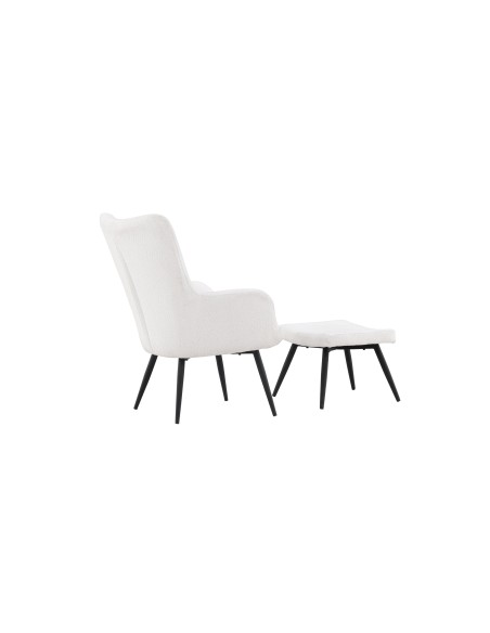 Fåtölj Como, 72 × 78 cm, Vit