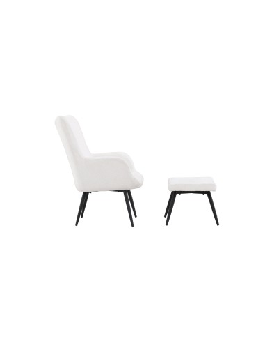 Fåtölj Como, 72 × 78 cm, Vit