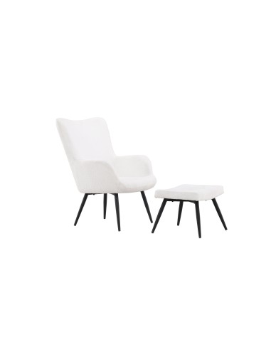 Fåtölj Como, 72 × 78 cm, Vit