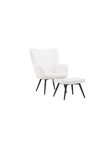 Fåtölj Como, 72 × 78 cm, Vit