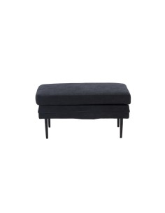 Fåtölj Boom Ottoman, 90 × 70 cm, Svart