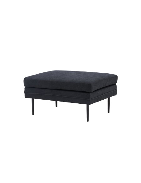 Fåtölj Boom Ottoman, 90 × 70 cm, Svart